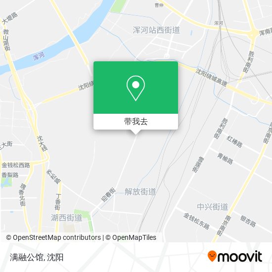 满融公馆地图