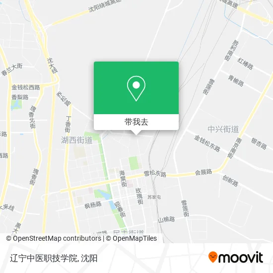 辽宁中医职技学院地图