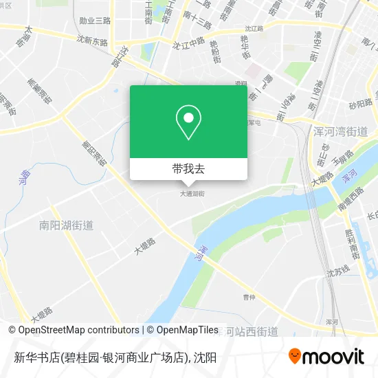 新华书店(碧桂园·银河商业广场店)地图