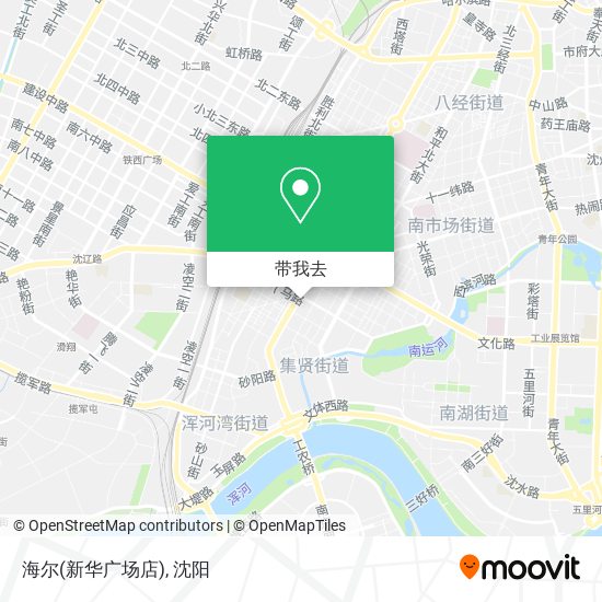 海尔(新华广场店)地图