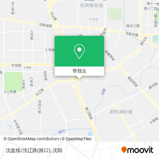 沈盘线/沈辽路(路口)地图