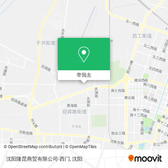 沈阳隆昆商贸有限公司-西门地图