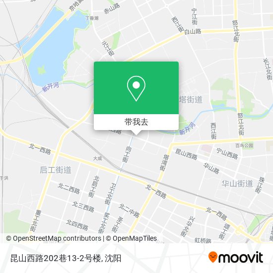 昆山西路202巷13-2号楼地图
