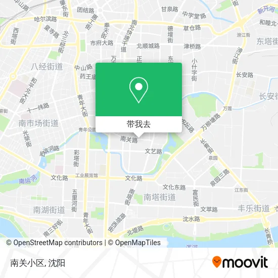 南关小区地图