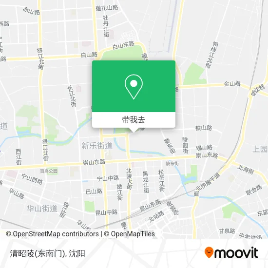 清昭陵(东南门)地图