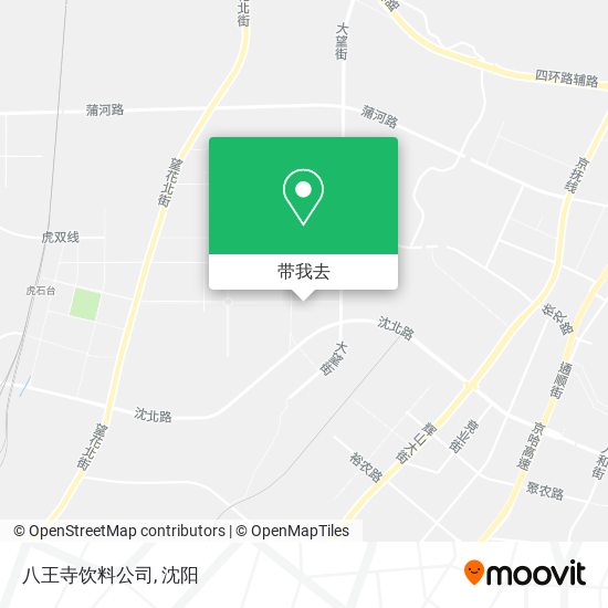 八王寺饮料公司地图