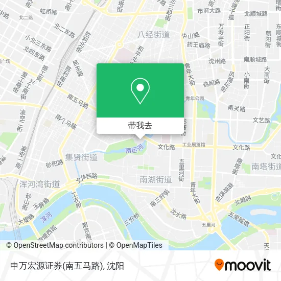 申万宏源证券(南五马路)地图