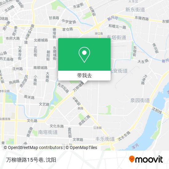 万柳塘路15号巷地图