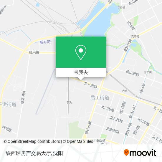 铁西区房产交易大厅地图