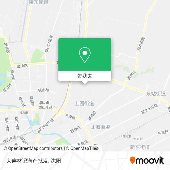 大连林记海产批发地图