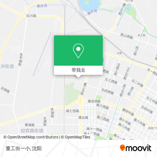 重工街一小地图