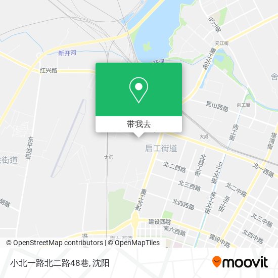 小北一路北二路48巷地图