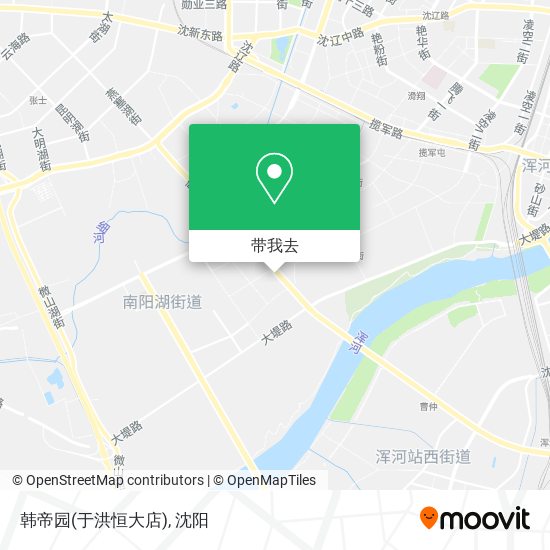 韩帝园(于洪恒大店)地图