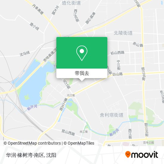 华润·橡树湾-南区地图