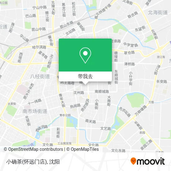 小确茶(怀远门店)地图