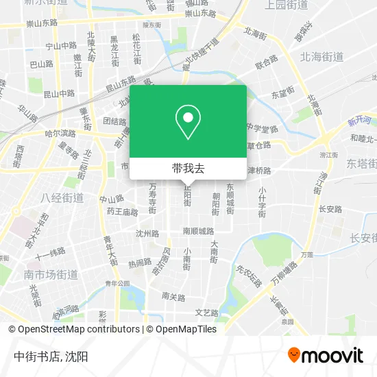 中街书店地图