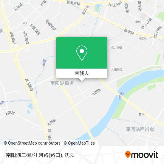 南阳湖二街/汪河路(路口)地图