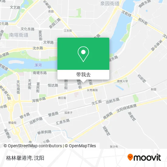 格林馨港湾地图