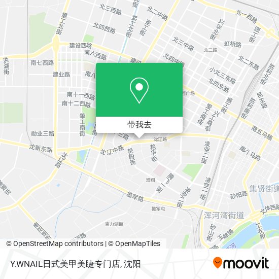 Y.WNAIL日式美甲美睫专门店地图
