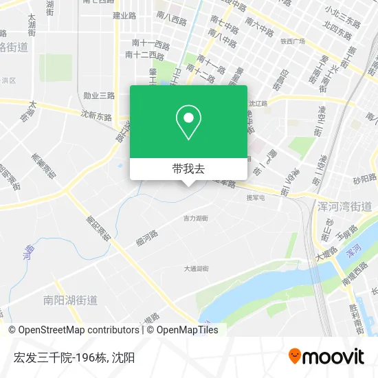 宏发三千院-196栋地图