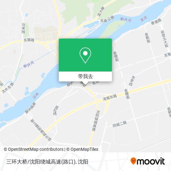 三环大桥/沈阳绕城高速(路口)地图