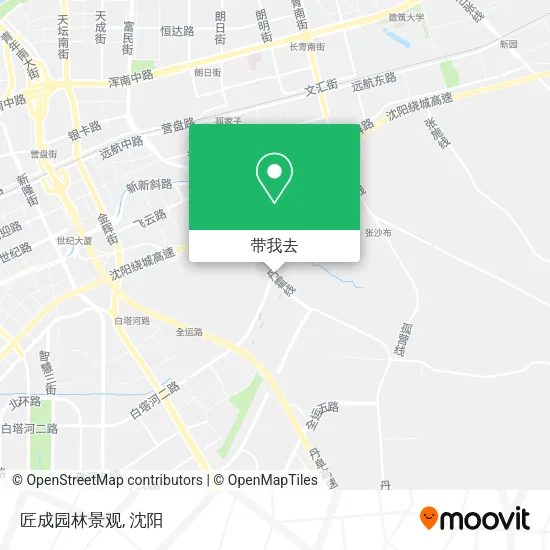 匠成园林景观地图