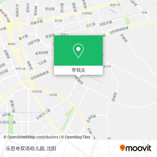 乐思奇双语幼儿园地图