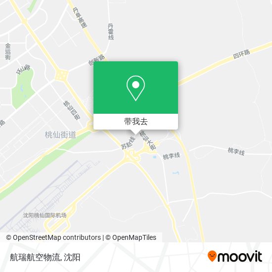 航瑞航空物流地图