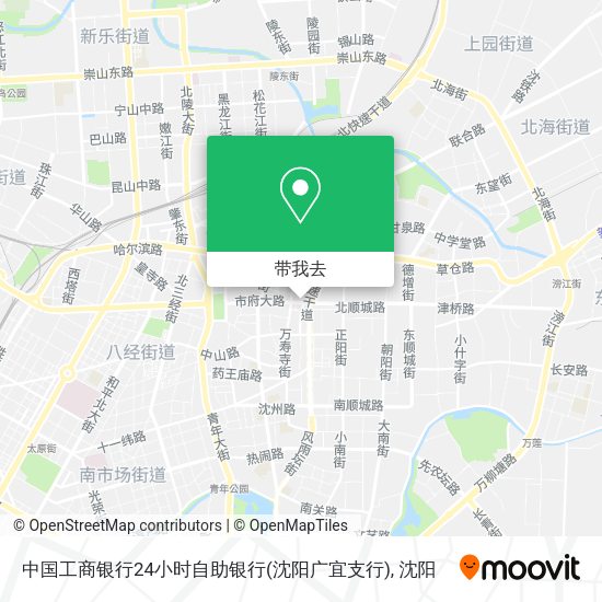 中国工商银行24小时自助银行(沈阳广宜支行)地图