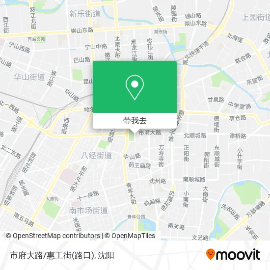 市府大路/惠工街(路口)地图