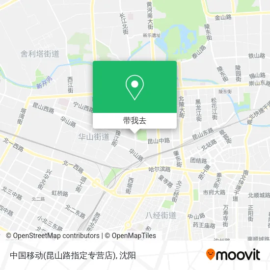 中国移动(昆山路指定专营店)地图