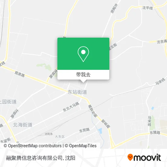融聚腾信息咨询有限公司地图