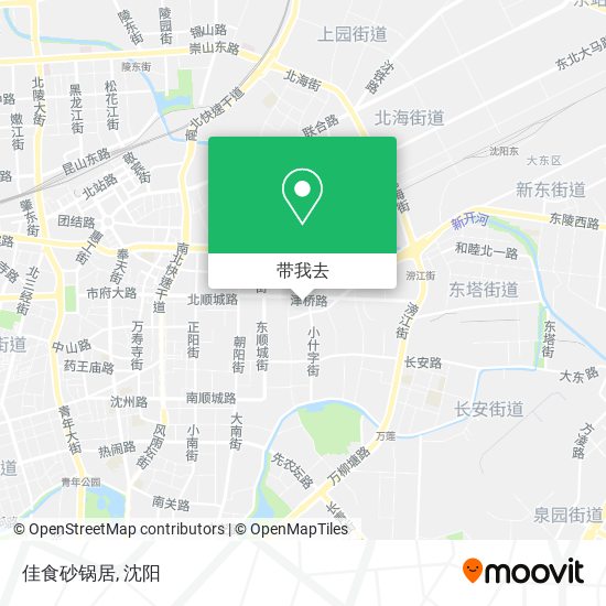 佳食砂锅居地图