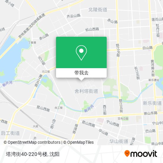 塔湾街40-220号楼地图