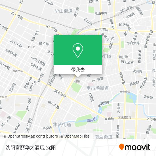 沈阳富丽华大酒店地图
