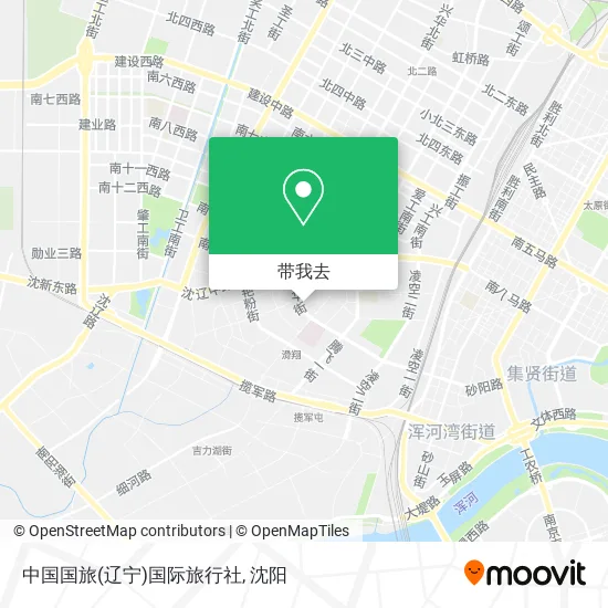 中国国旅(辽宁)国际旅行社地图