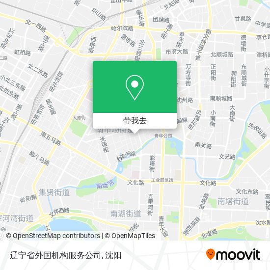 辽宁省外国机构服务公司地图
