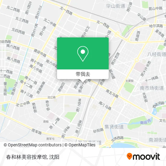 春和林美容按摩馆地图