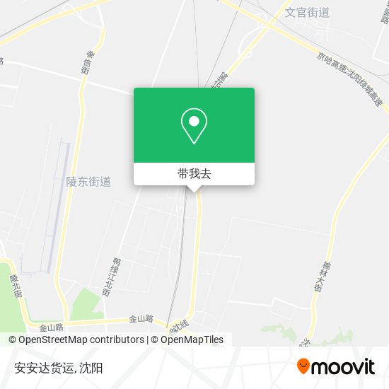 安安达货运地图
