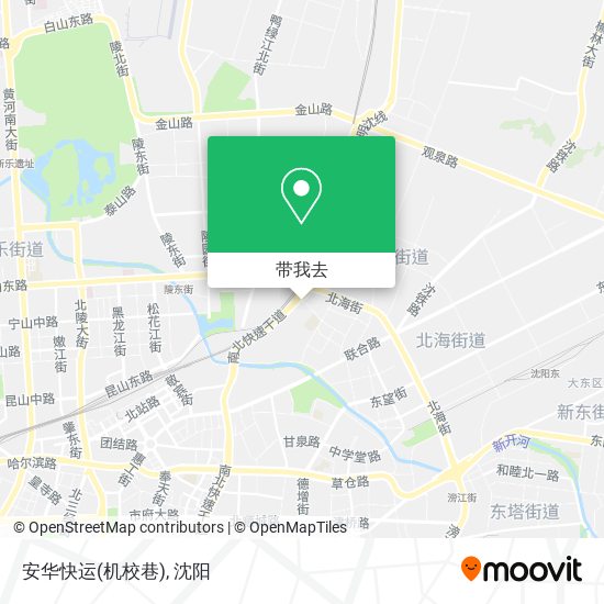 安华快运(机校巷)地图