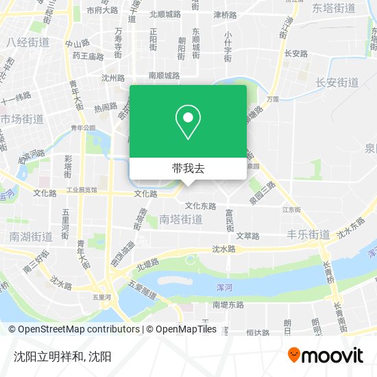 沈阳立明祥和地图