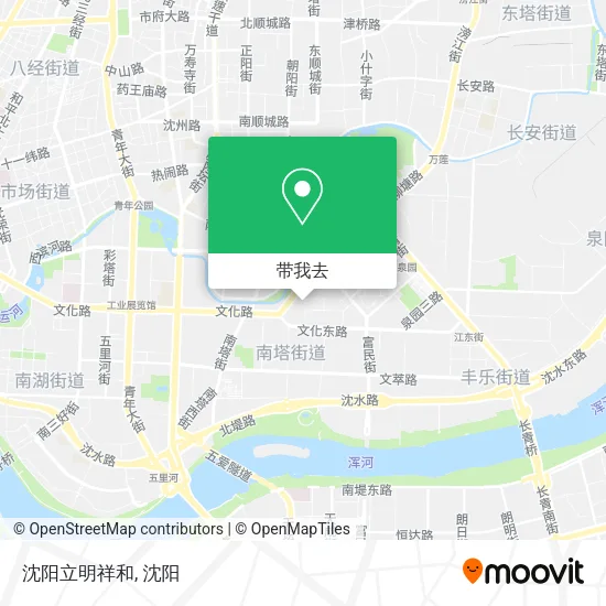 沈阳立明祥和地图