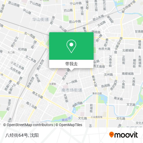 八经街64号地图