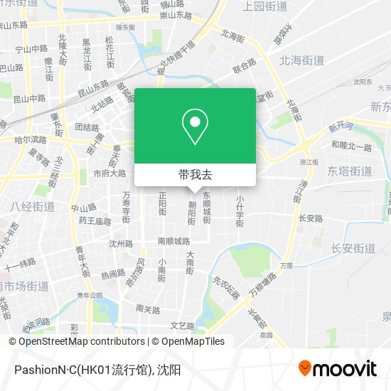 PashionN·C(HK01流行馆)地图