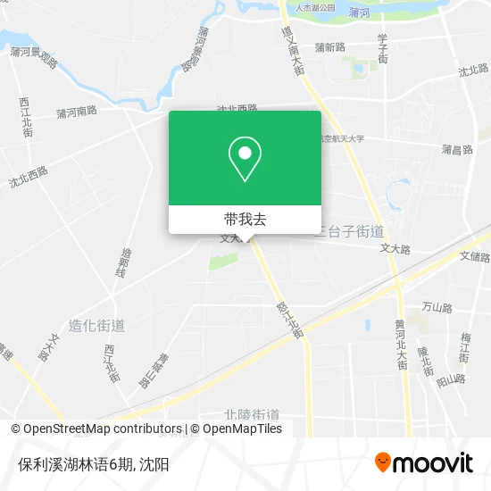 保利溪湖林语6期地图