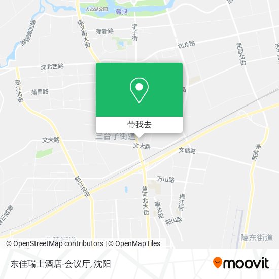 东佳瑞士酒店-会议厅地图