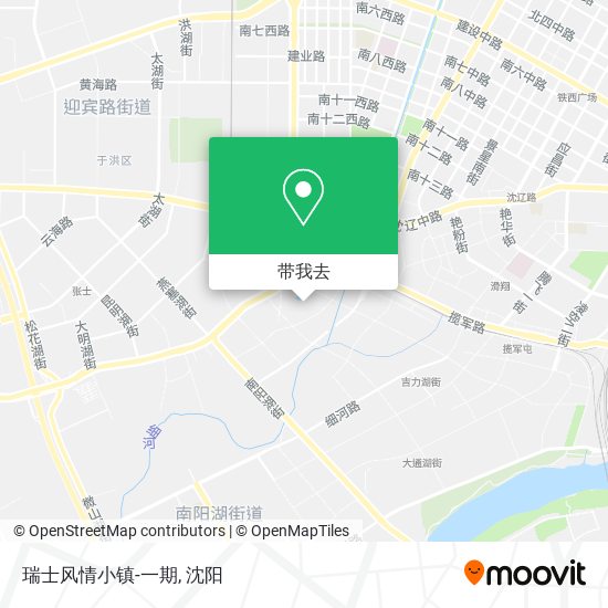 瑞士风情小镇-一期地图