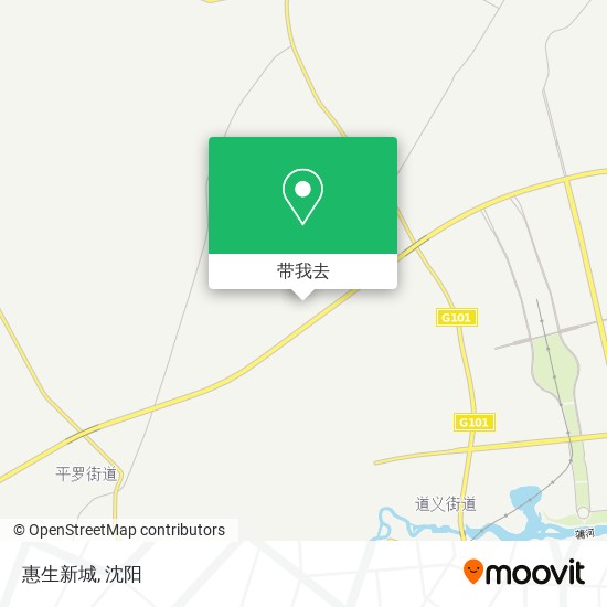 惠生新城地图