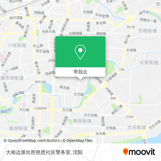 大南边派出所慈恩社区警务室地图