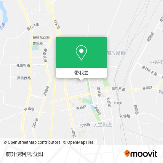 萌升便利店地图